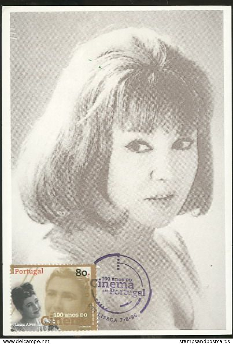 Portugal Actrice Cinema Laura Alves Carte Maximum 1996 Maxicard Movies Actress - Maximum Cards & Covers
