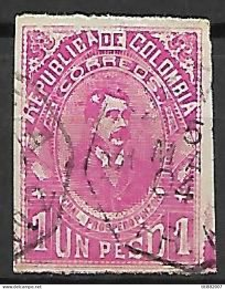 COLOMBIE   -   1903.   Y&T N° 162 Oblitéré.  Général Prospero Pinzon. - Colombia