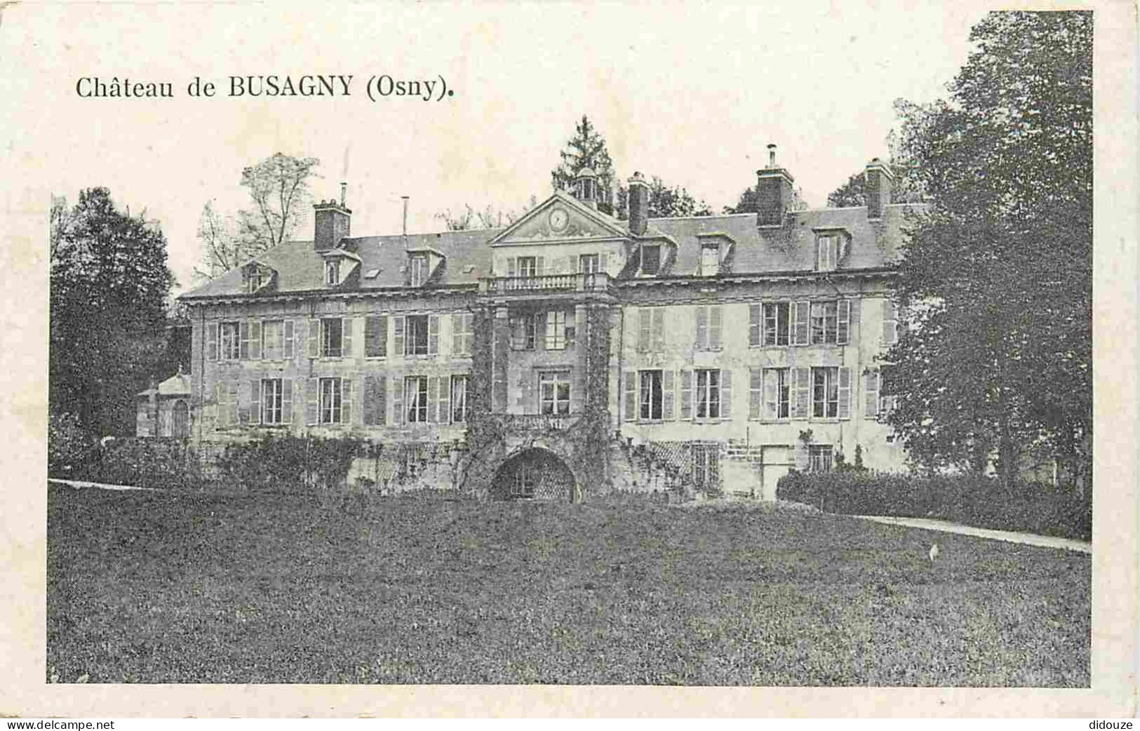 95 - Osny - Château De Busagny - CPA - Voir Scans Recto-Verso - Osny