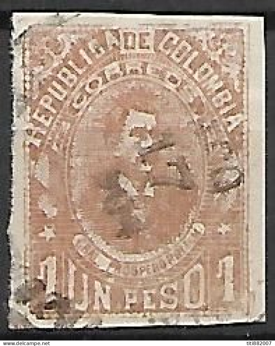 COLOMBIE   -   1903.   Y&T N° 163 Oblitéré.  Général Prospero Pinzon. - Colombia