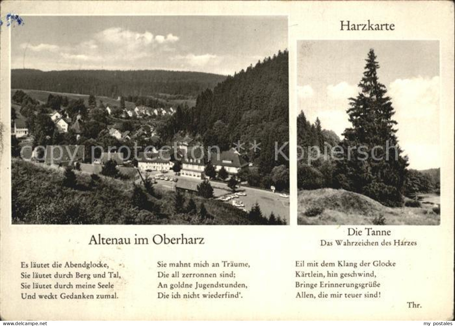 72394950 Altenau Harz Mit Gedicht Altenau - Altenau