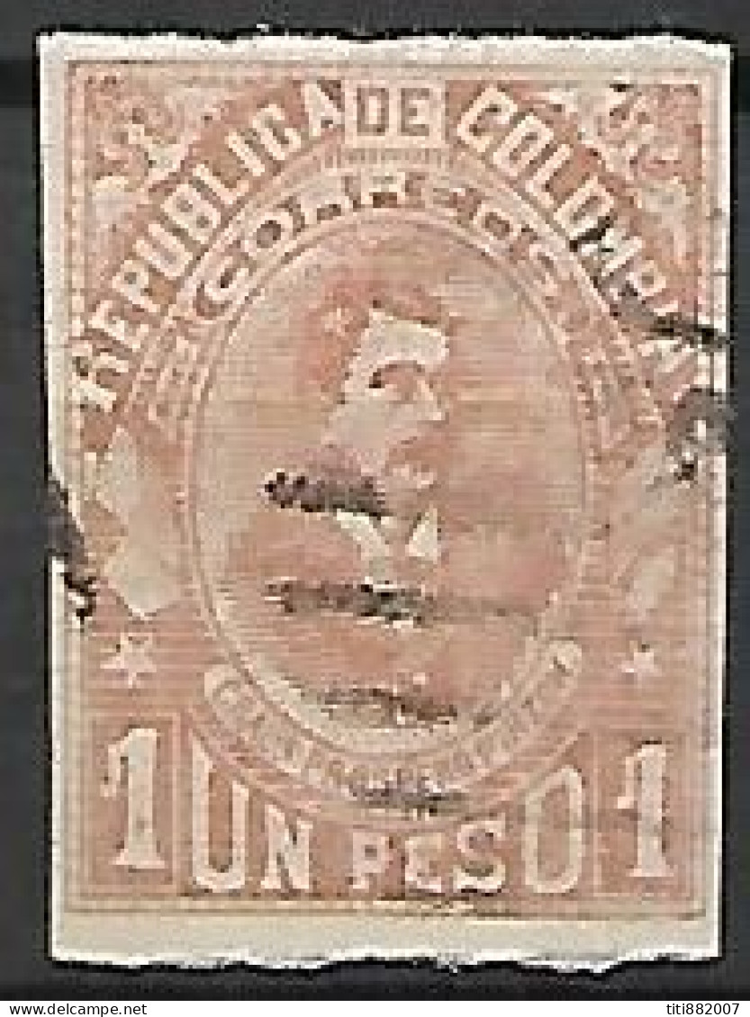 COLOMBIE   -   1903.   Y&T N° 163 Oblitéré.  Général Prospero Pinzon. - Colombia