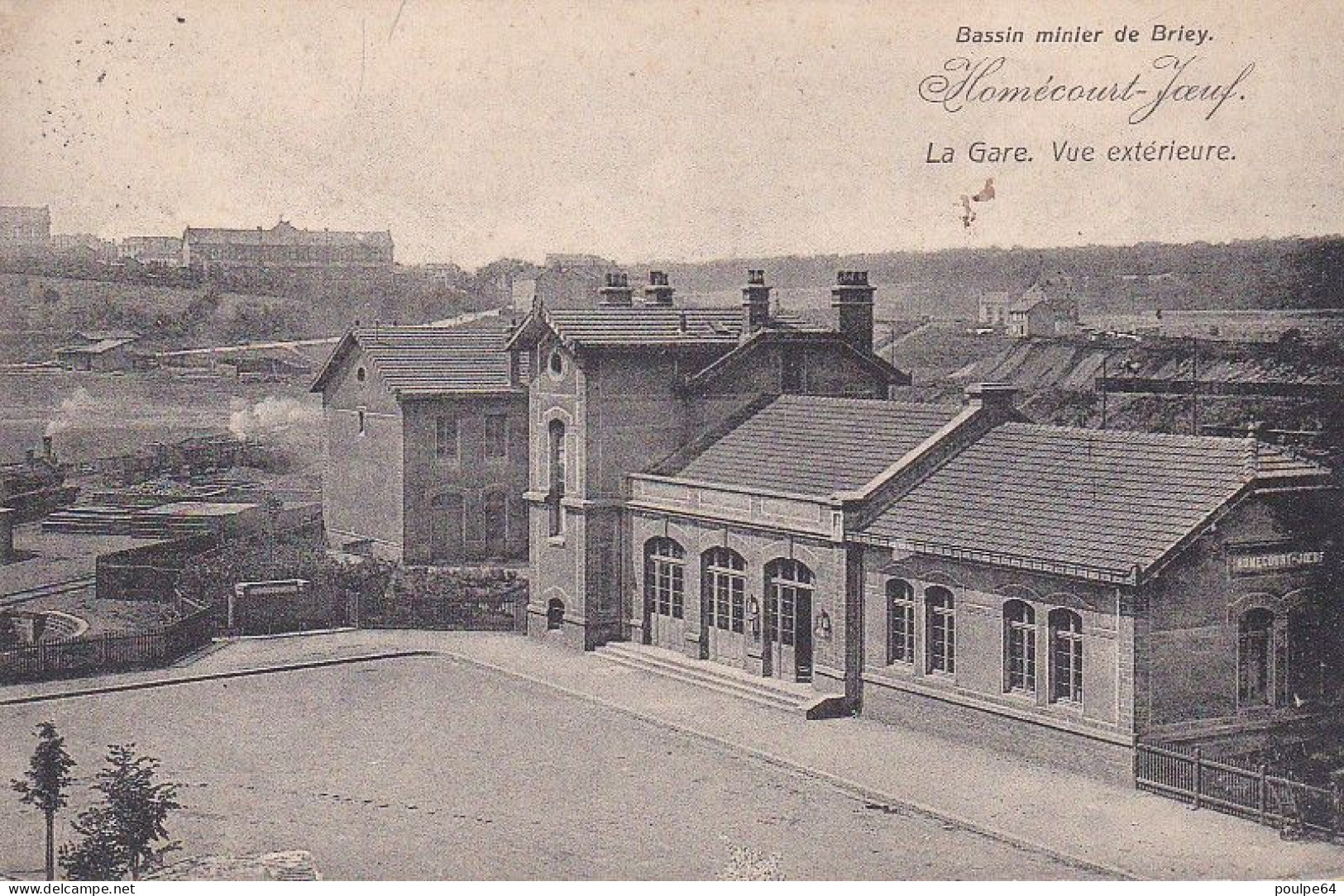 Homécourt-Joeuf - La Gare : Vue Extérieure - Homecourt