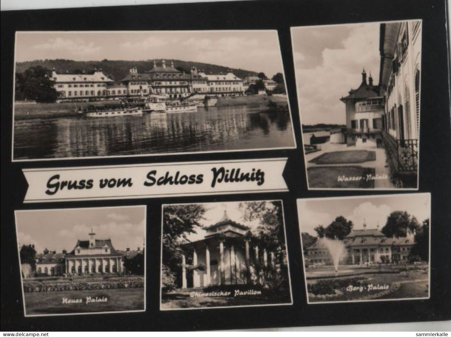 81963 - Dresden-Pillnitz - U.a. Neues Palais - 1965 - Pillnitz