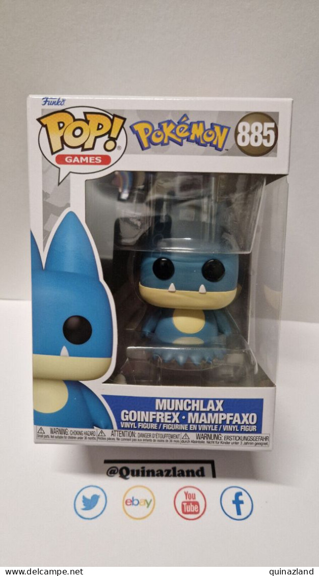 Funko Pop! POKEMON N° 885 Goinfrex (F46) - Jeux Vidéo