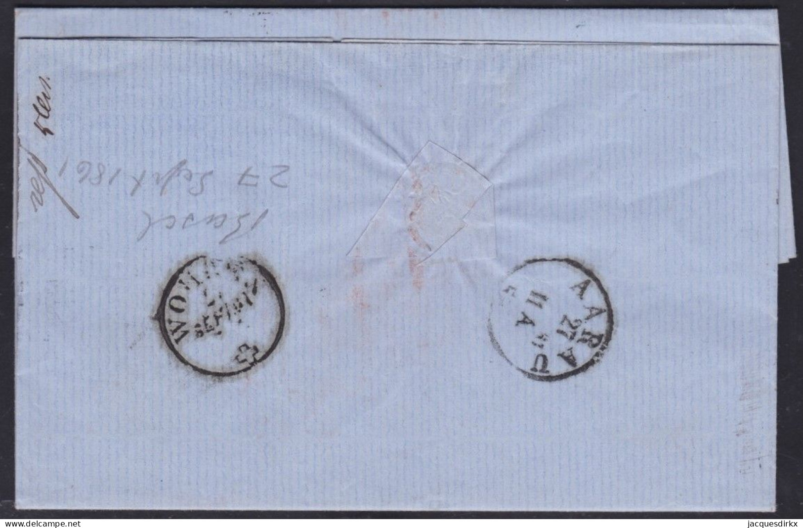 Suisse   .  Yvert  .   Lettre  (2 Scans)    .        O        .      Oblitéré - ...-1845 Préphilatélie