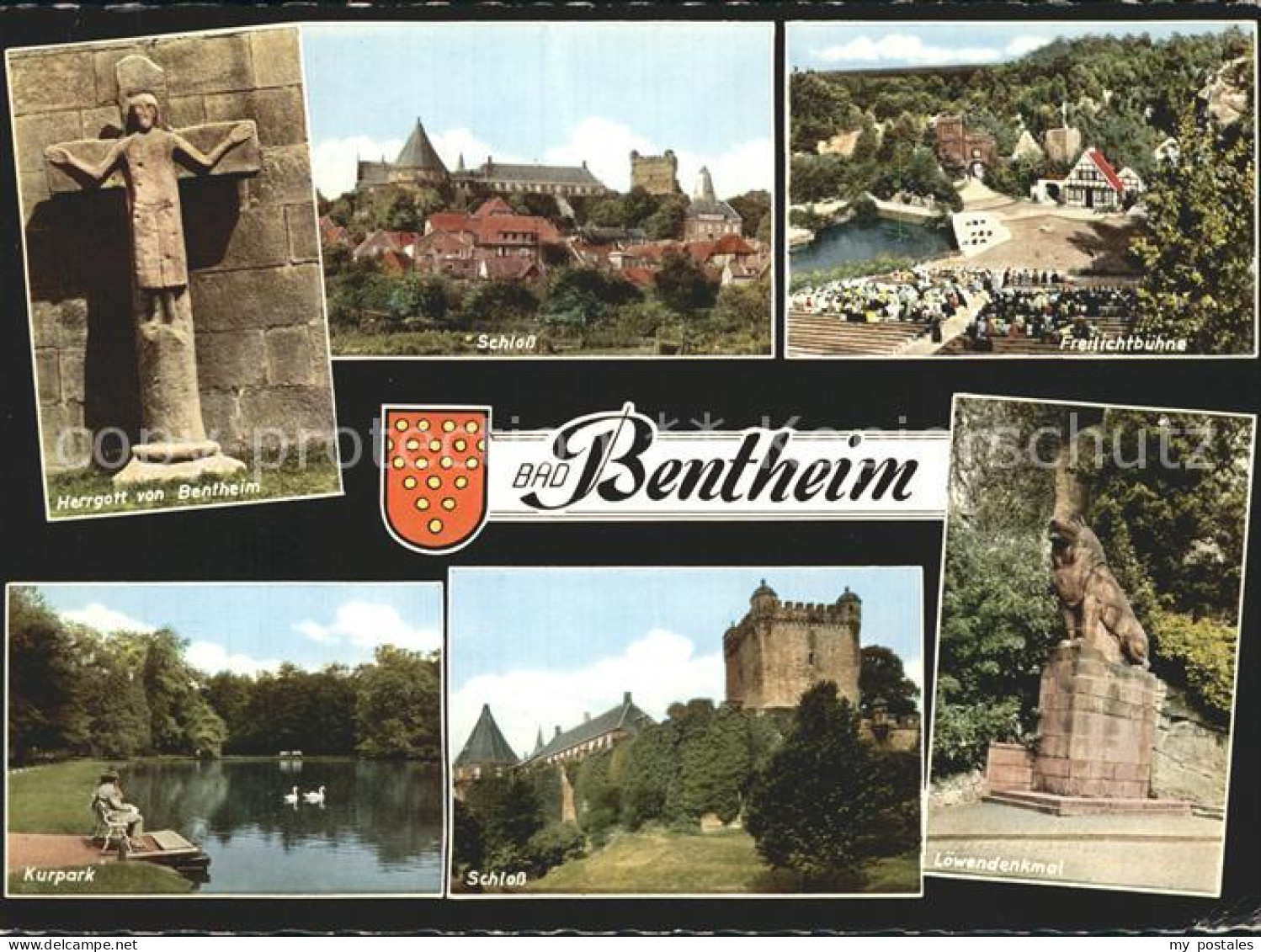 72394573 Bad Bentheim Herrgott Von Bentheim Statue Schloss Freilichtbuehne Loewe - Bad Bentheim