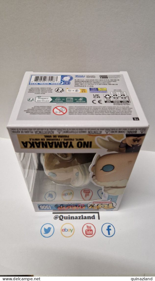 Funko Pop! NARUTO SHIPPUDEN POP Animation N° 1506 Ino Yamanaka (F45) - Jeux Vidéo