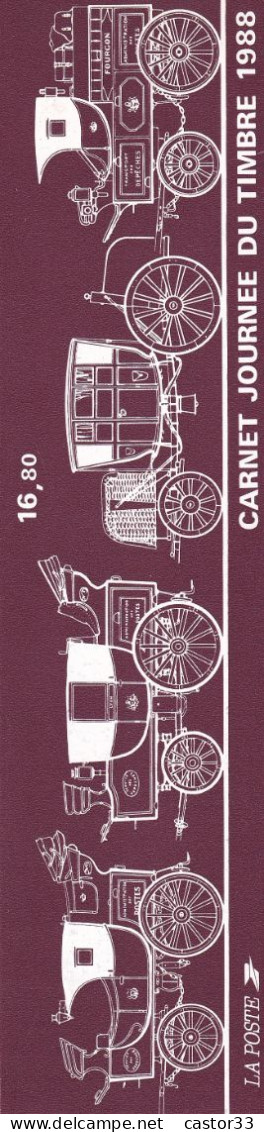 Carnet Journée Du Timbre 1988 - Dag Van De Postzegel