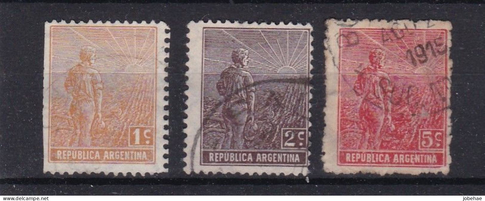 Argentine YT° 177-192 - Usati
