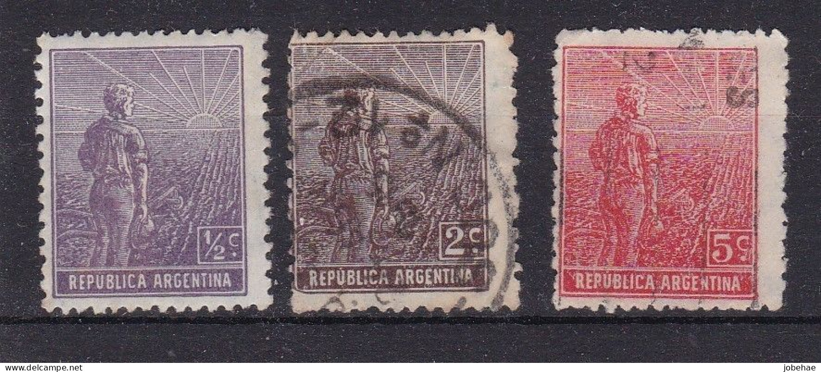 Argentine YT° 167-176 - Gebraucht