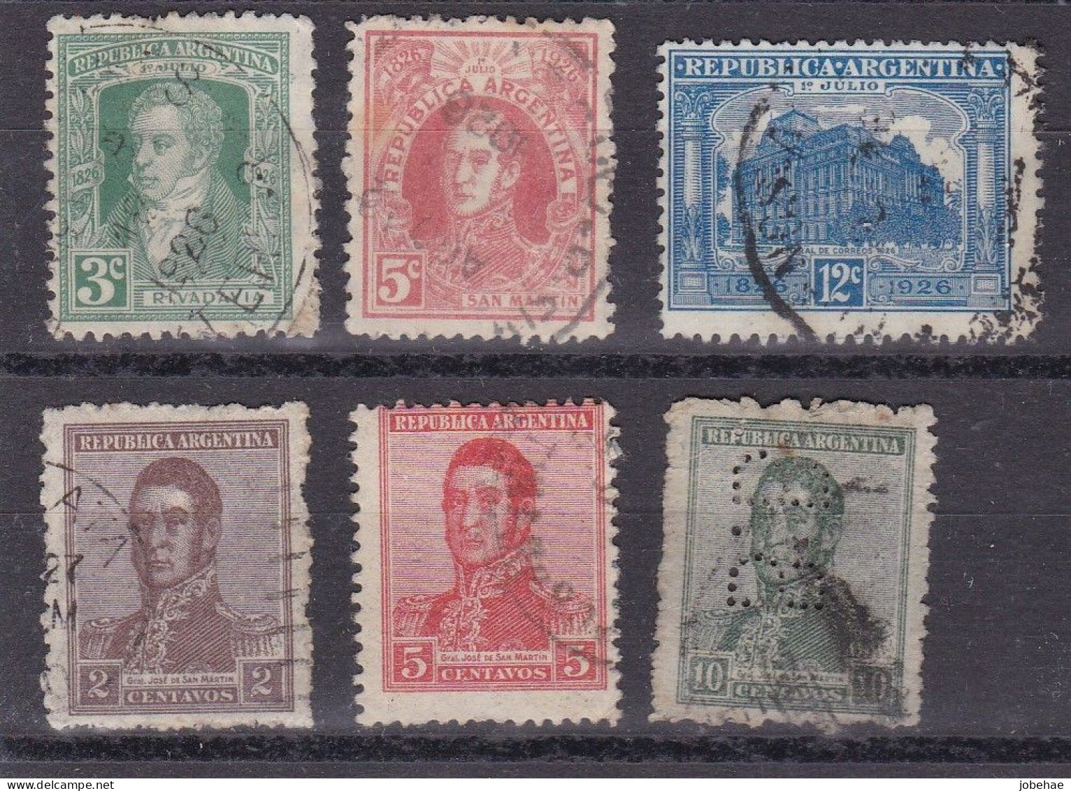 Argentine YT° 212-227 + 310-313 - Used Stamps