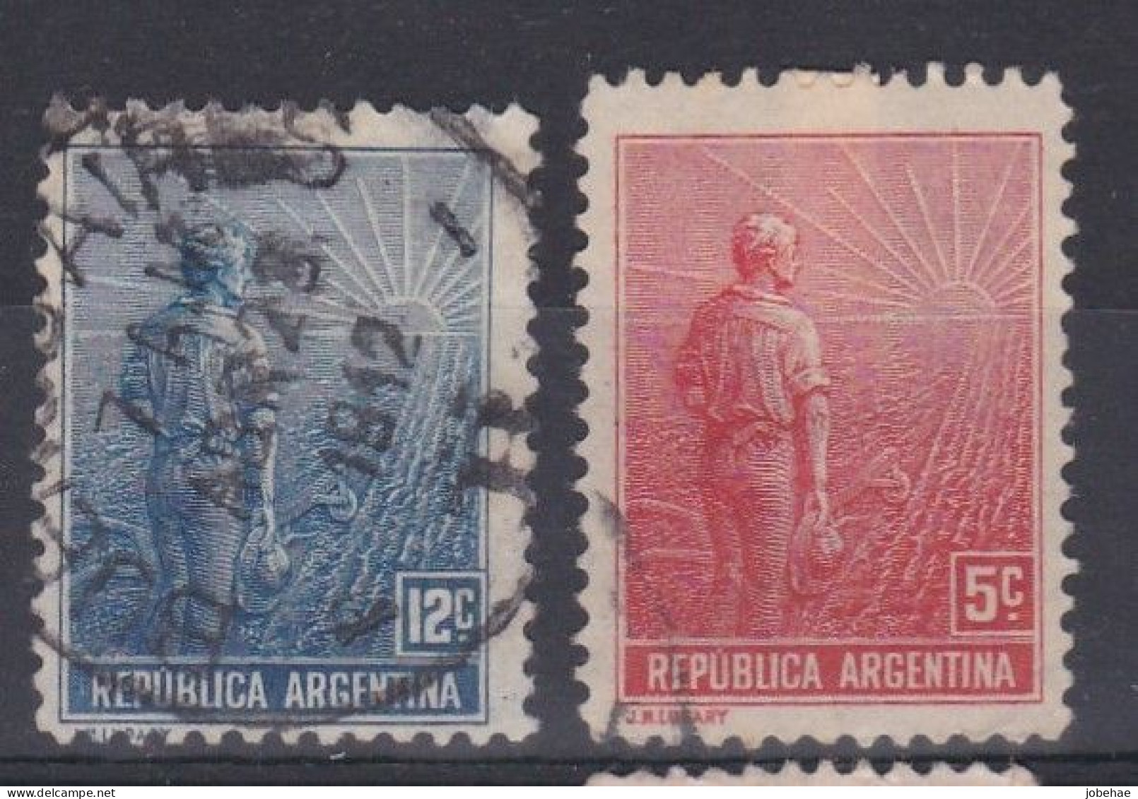 Argentine YT° 165-166 - Used Stamps