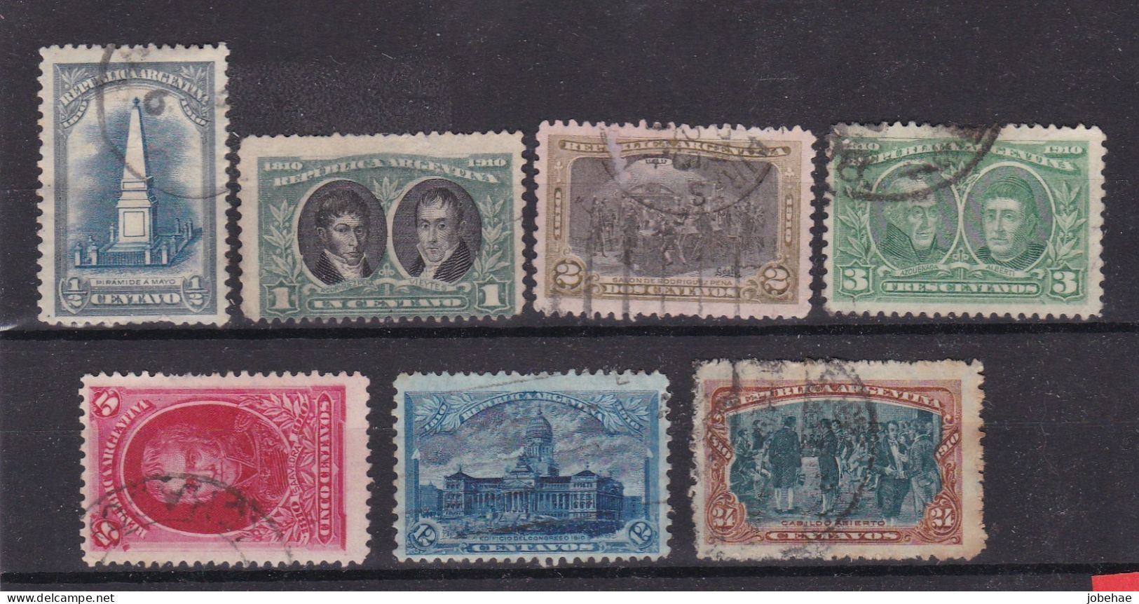Argentine YT° 148-163 - Used Stamps
