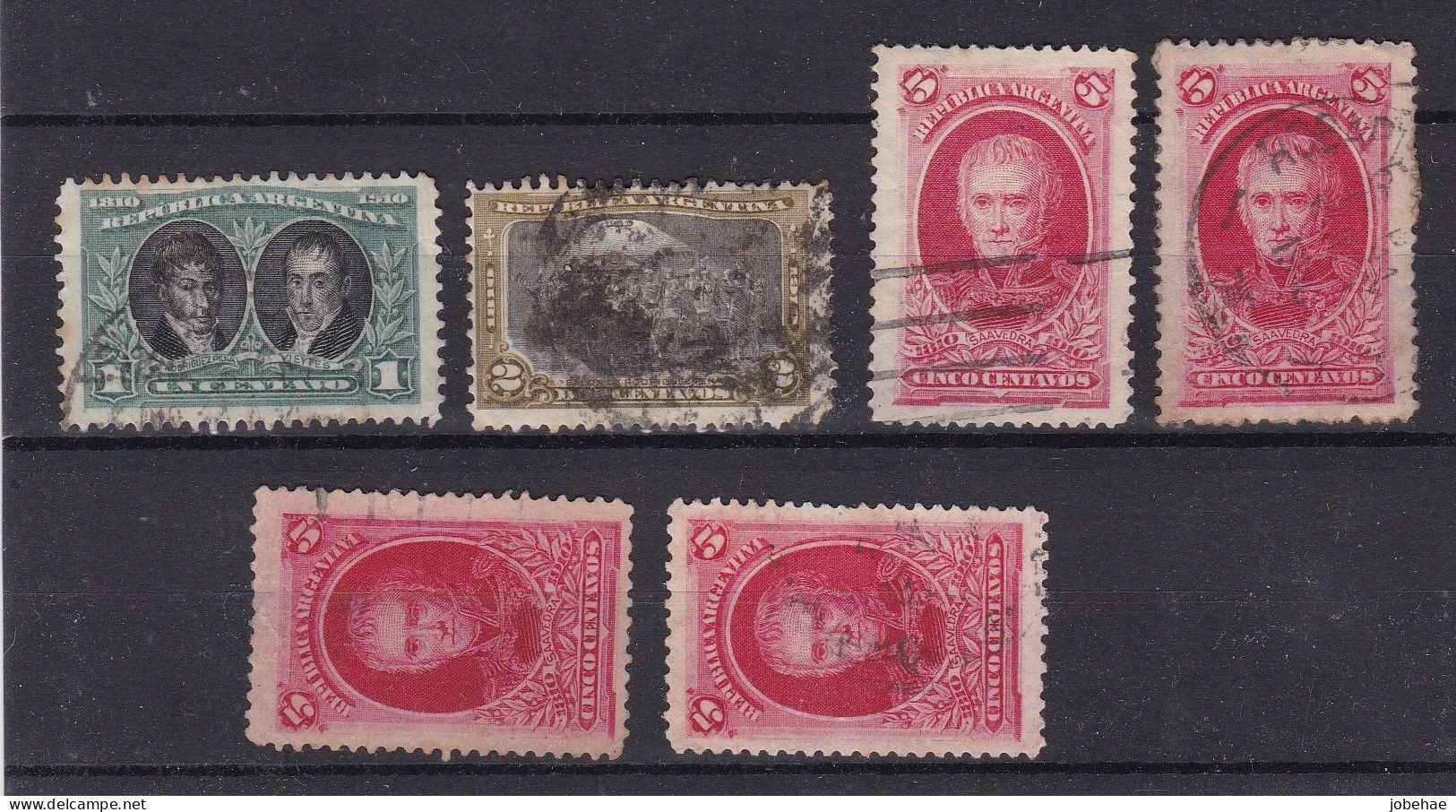 Argentine YT° 148-163 - Used Stamps