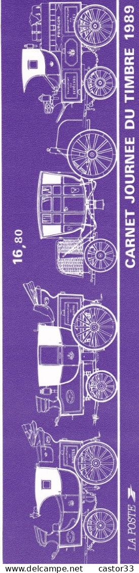 Carnet Journée Du Timbre 1989 - Stamp Day