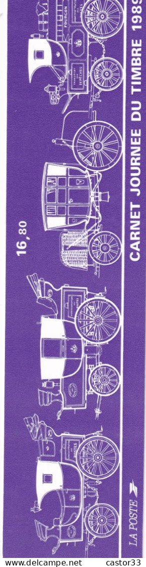 Carnet Journée Du Timbre 1989 - Dag Van De Postzegel