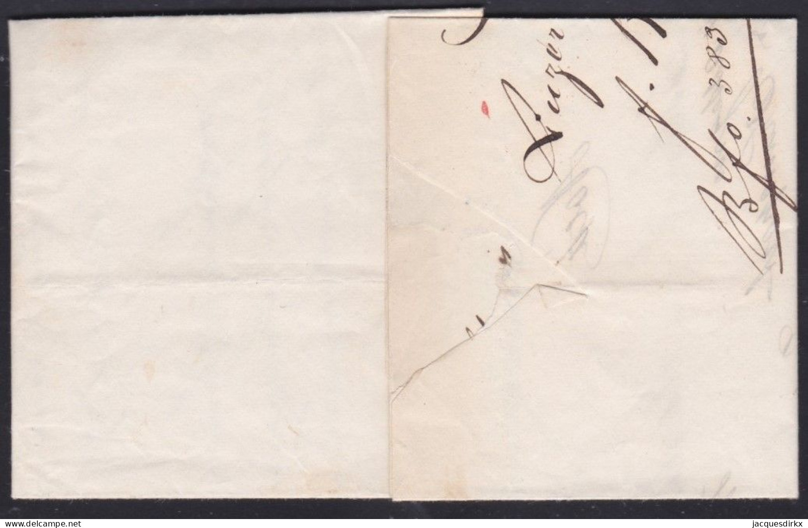 Suisse   .  Yvert  .   Lettre  (2 Scans)    .        O        .      Oblitéré - ...-1845 Préphilatélie