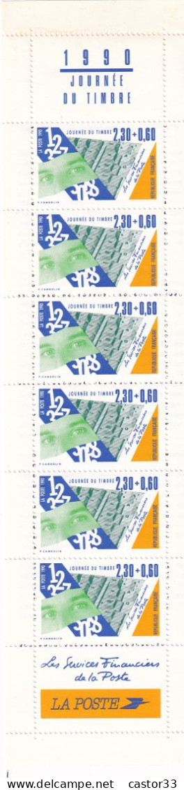 Carnet Journée Du Timbre 1990, Métiers De La Poste - Tag Der Briefmarke