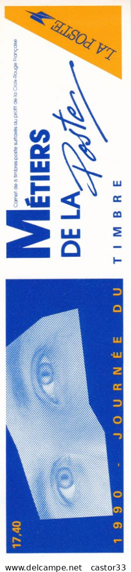 Carnet Journée Du Timbre 1990, Métiers De La Poste - Tag Der Briefmarke