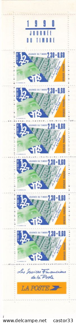 Carnet Journée Du Timbre 1990, Métiers De La Poste - Tag Der Briefmarke