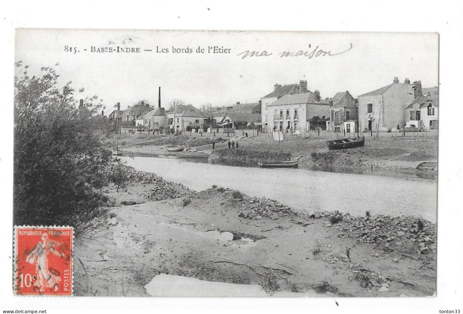 BASSE INDRE - 44 - Les Bords De L'Etier  - TOUL 3 - - Basse-Indre