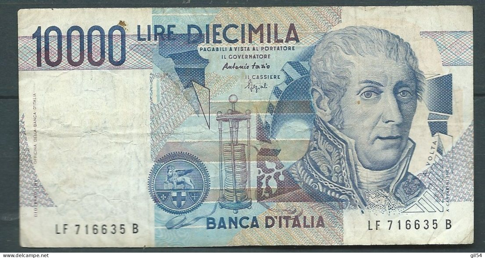 ITALIE  Italie Italia 10000 Lire 3 Settembre 1984 - LF716635B Laura 6125 - 10000 Lire