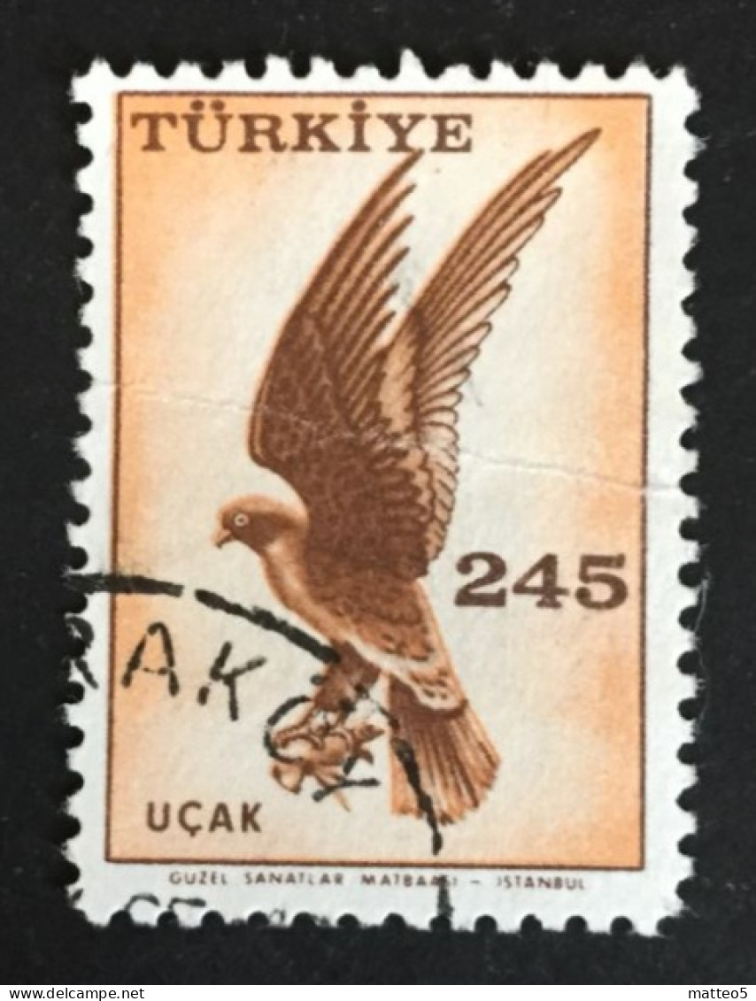 1959 Turkey - Birds 1959 Hawk - Used - Usati