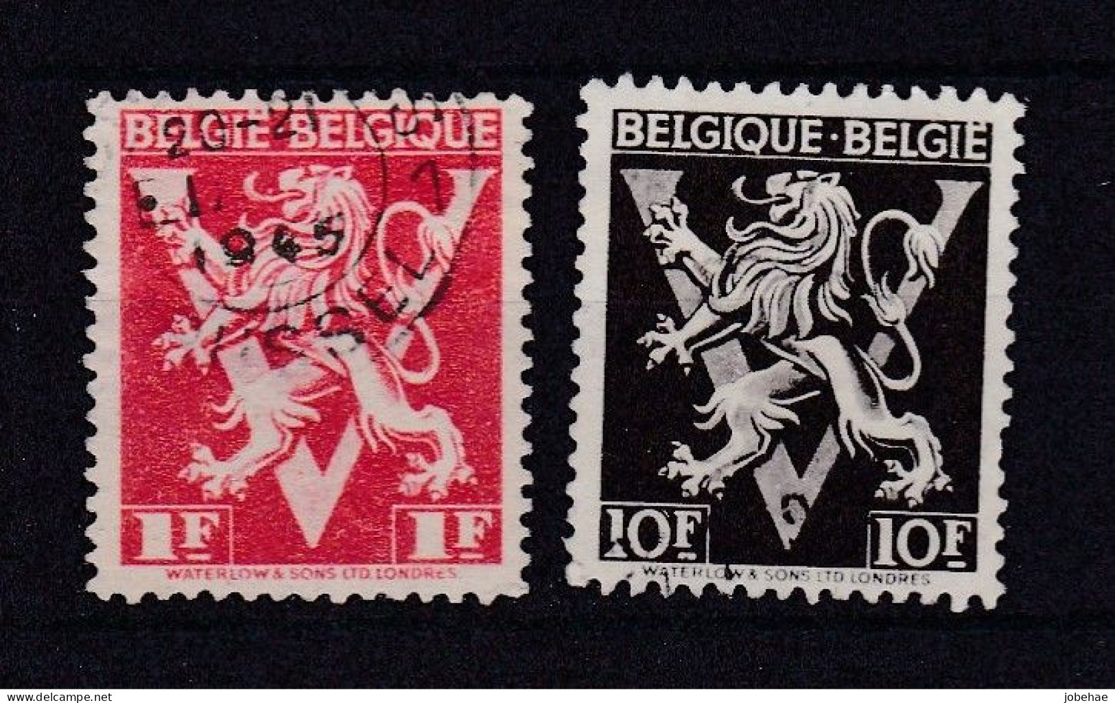 Belgie YT° 674-689 - Oblitérés