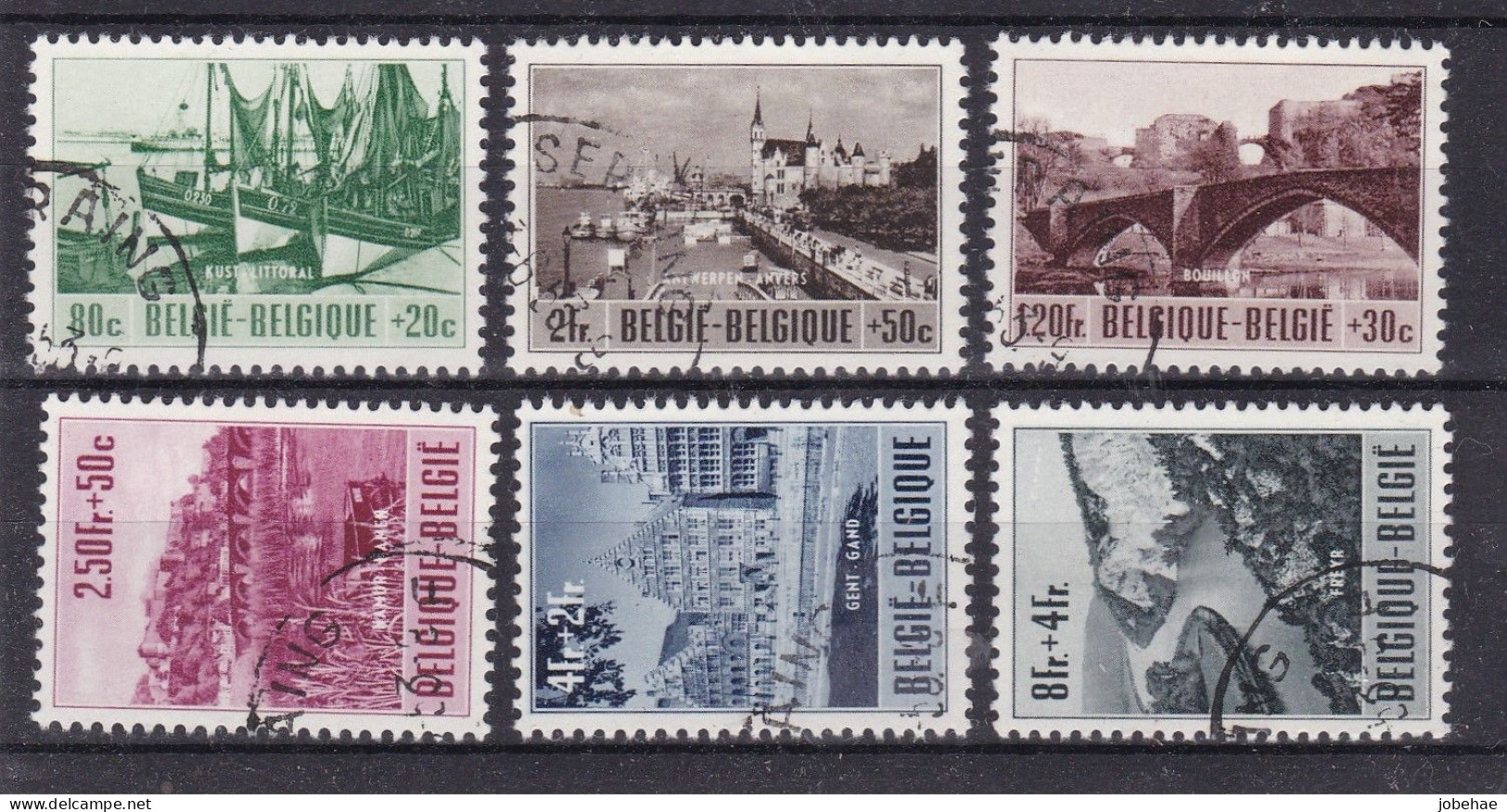 Belgie YT° 918-923 - Used Stamps