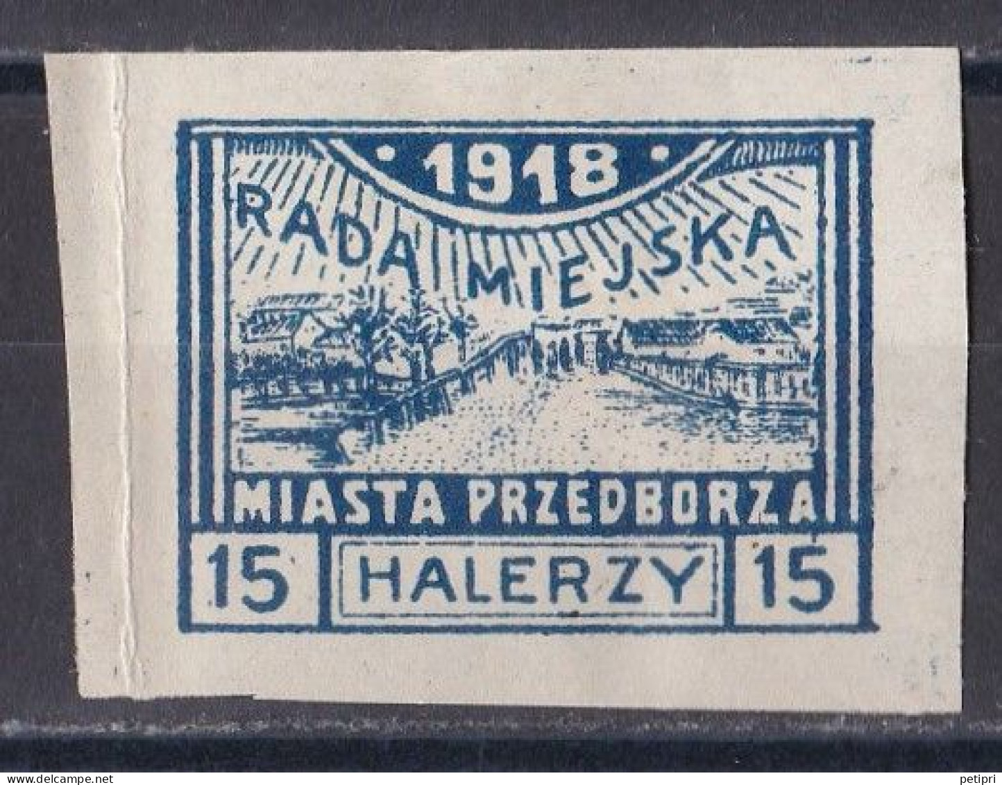 Pologne - Poste Locale Przedborz  Mi N ° 17  Neuf *  ( Timbre Non Dentelé Non Utilisé ) Possible Faux - Unused Stamps