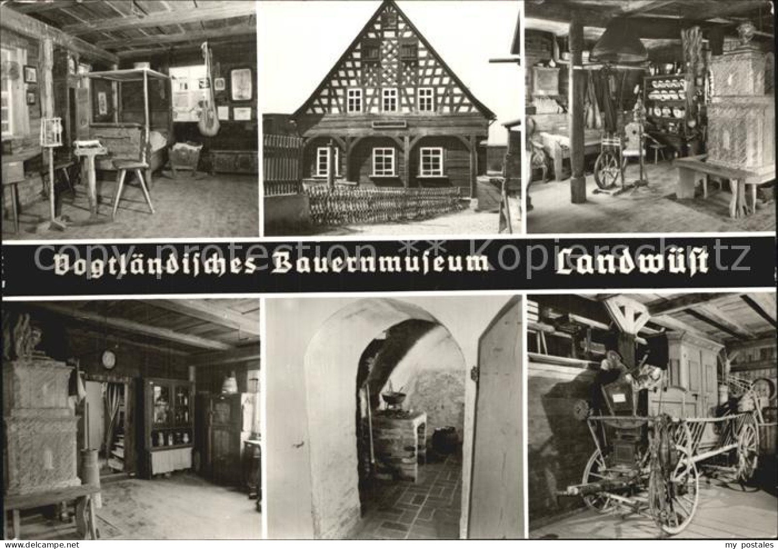 72393389 Landwuest Vogtlaend Bauernmuseum Blockstube Russkueche Kammerwagen Land - Markneukirchen