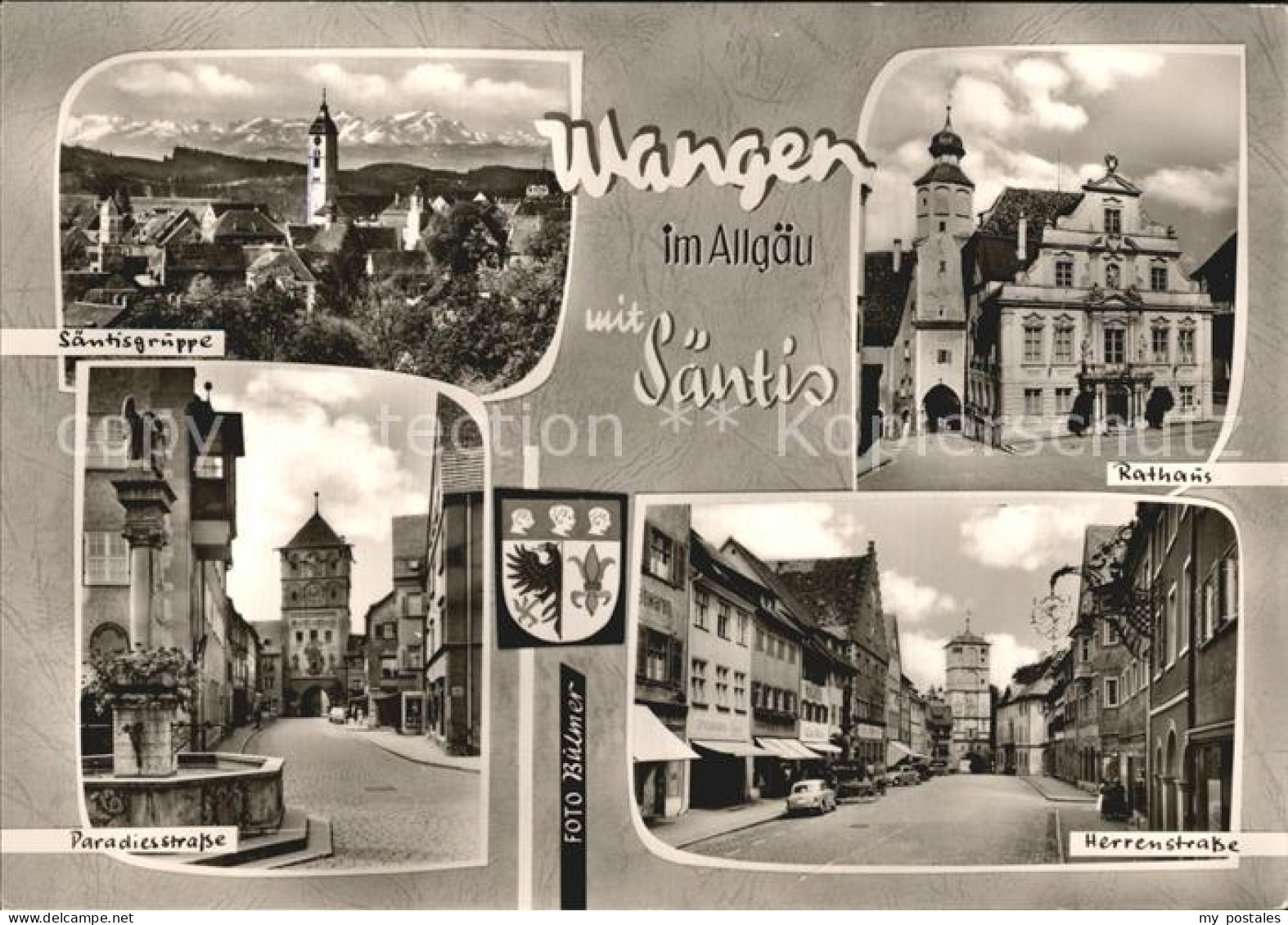 72393345 Wangen Allgaeu Saentisgruppe Rathaus Paradiesstr Herrenstr Wangen - Wangen I. Allg.