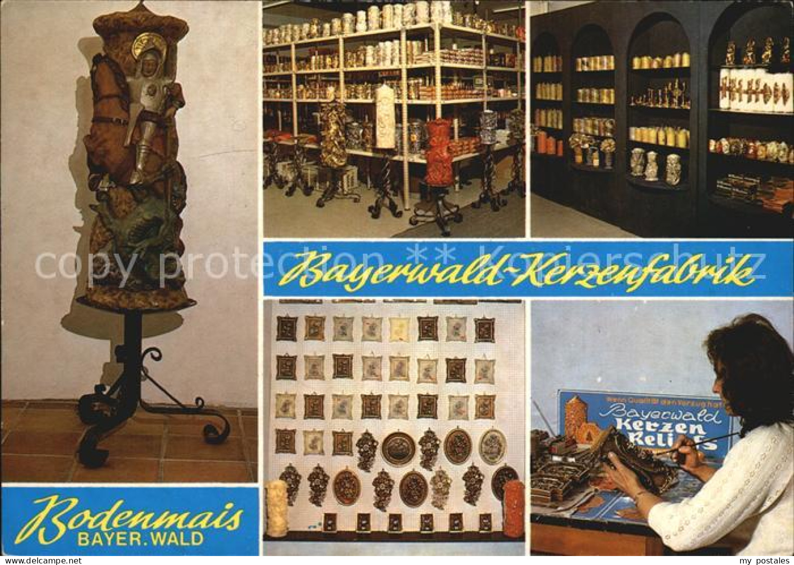 72393298 Bodenmais Bayerwald Kerzenfabrik Details Bodenmais - Bodenmais