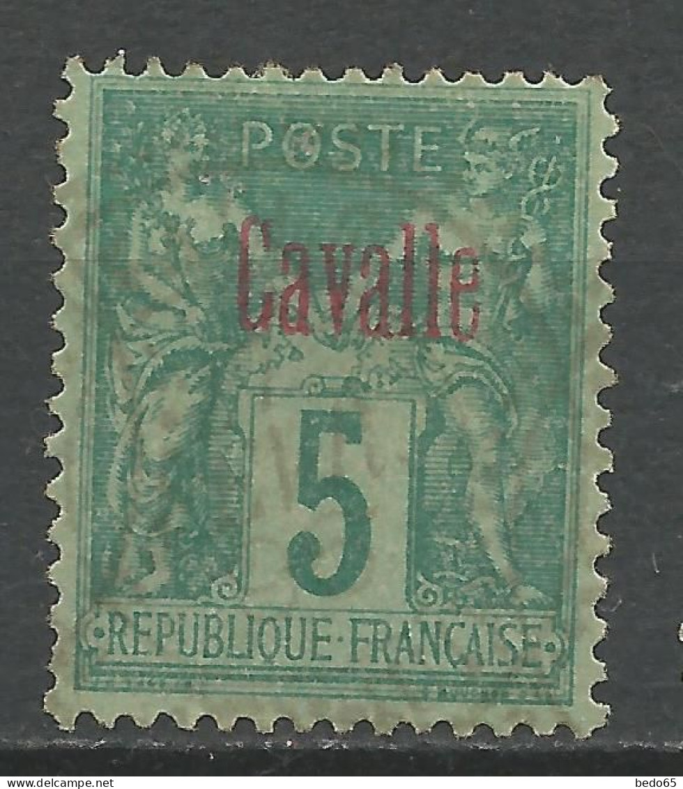 CAVALLE N° 1 OBL / Léger Aminci / Used - Used Stamps