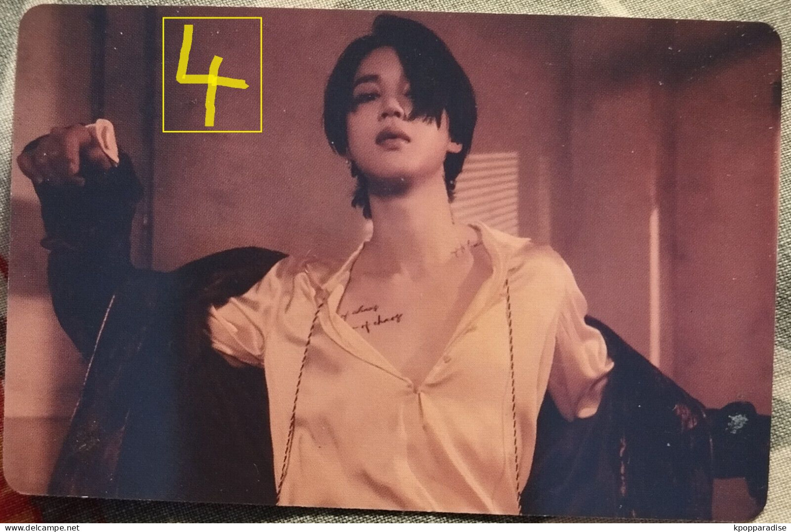 Photocard Au Choix BTS Jimin Me, Myself ID Chaos - Varia