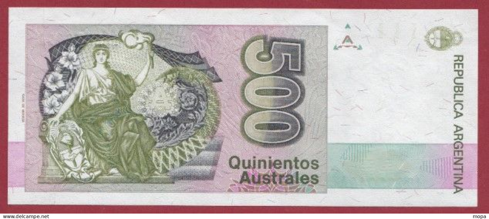 Argentine-- 500 Australes  --1990   ---UNC --(376) - Argentine