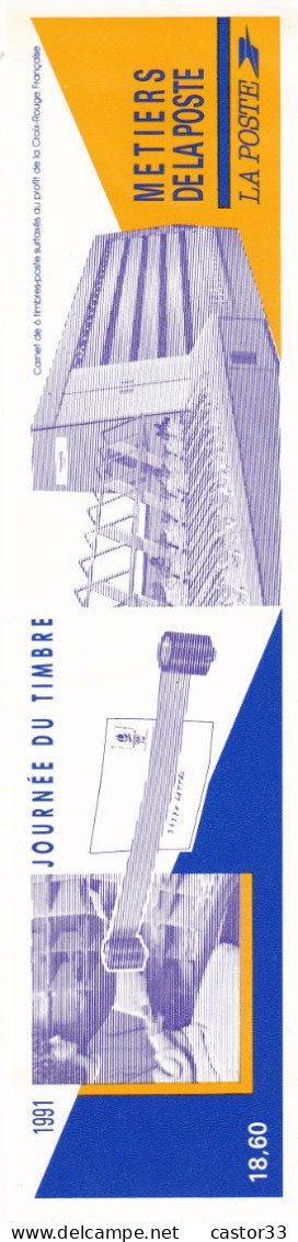 Carnet Journée Du Timbre 1991, Le Tri Postal - Giornata Del Francobollo