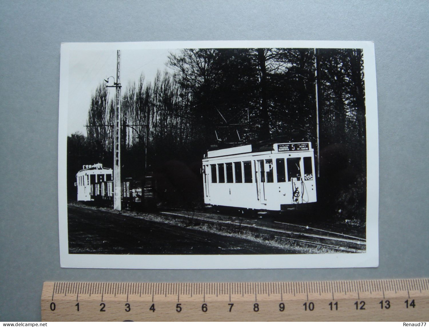 Photo - Baudour - Lieu à Identifié - Tram - Tramway - Ligne 5 - Saint-Ghislain