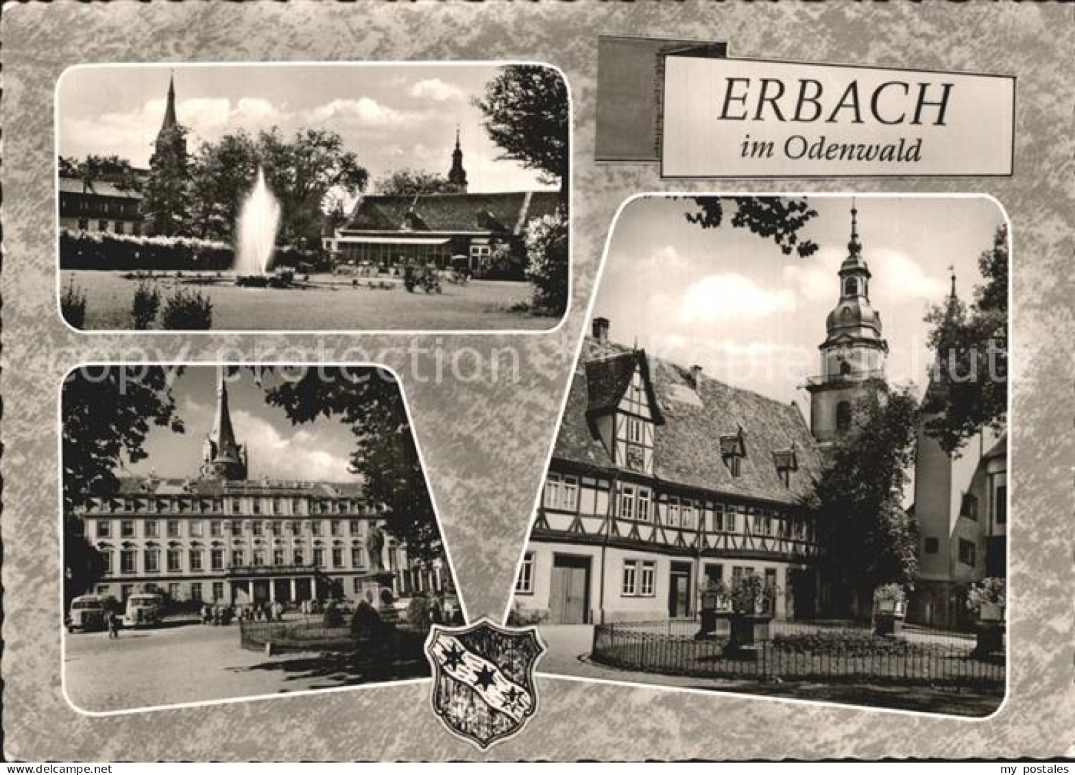 72392157 Erbach Odenwald Fontaene Schloss Kirche Erbach - Erbach