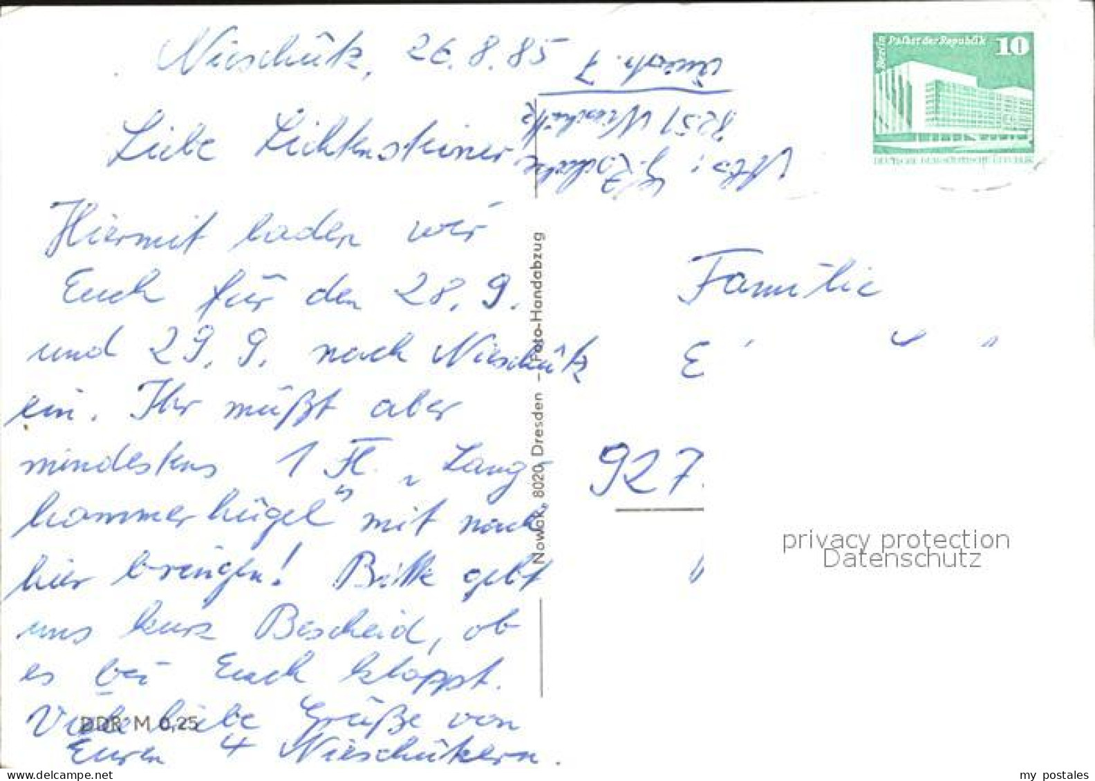 72391959 Diesbar-Seusslitz Loebsal Nieschuetz Seusslitz  Nuenchritz - Diesbar-Seusslitz