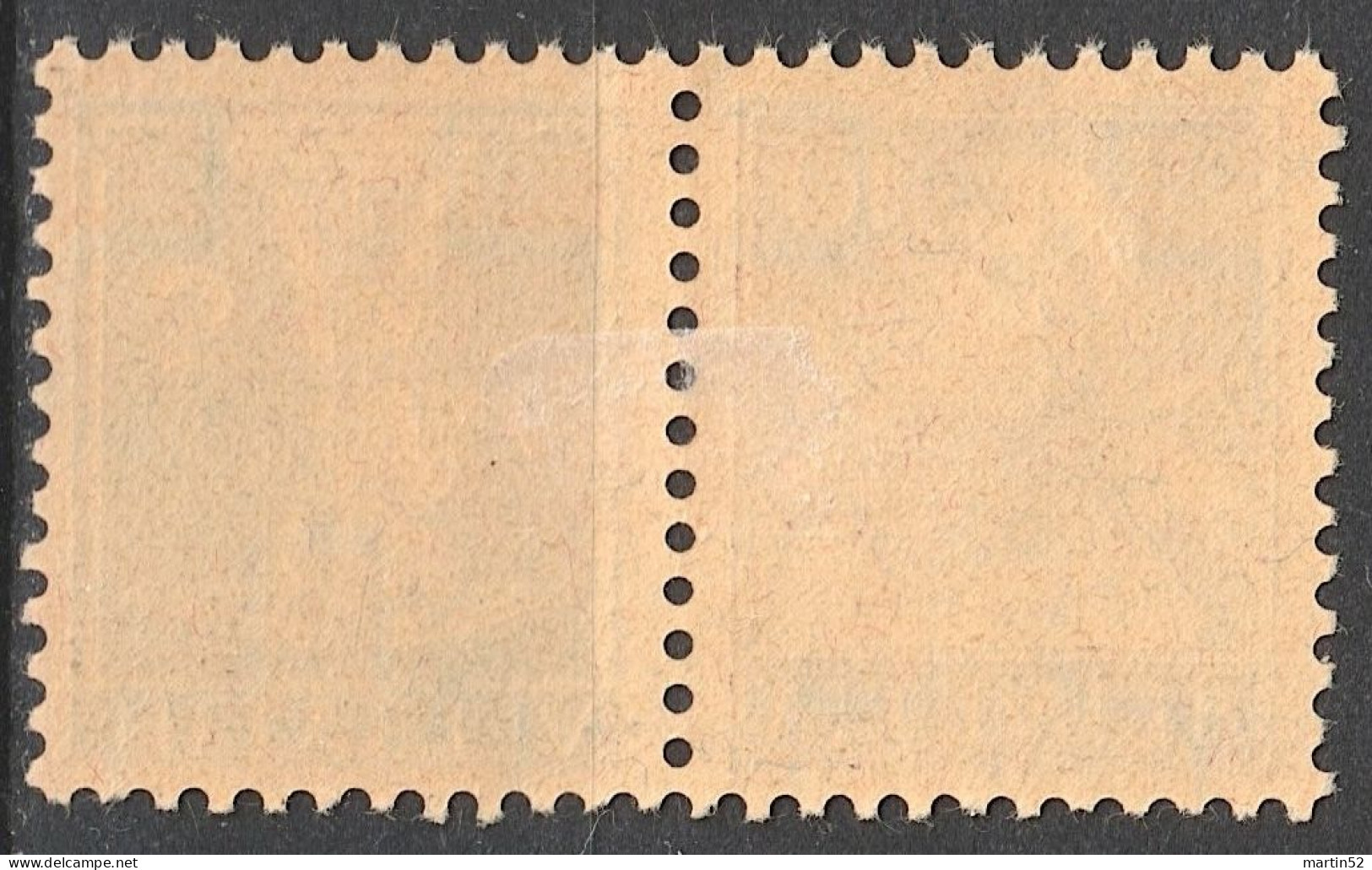 Schweiz Suisse 1930: Kehrdruck Tête-bêche "Tell & Fils" Zu K26y Glatt Lisse Mi K26x * Falz Trace MLH (Zu CHF 30.00 -50%) - Kopstaande