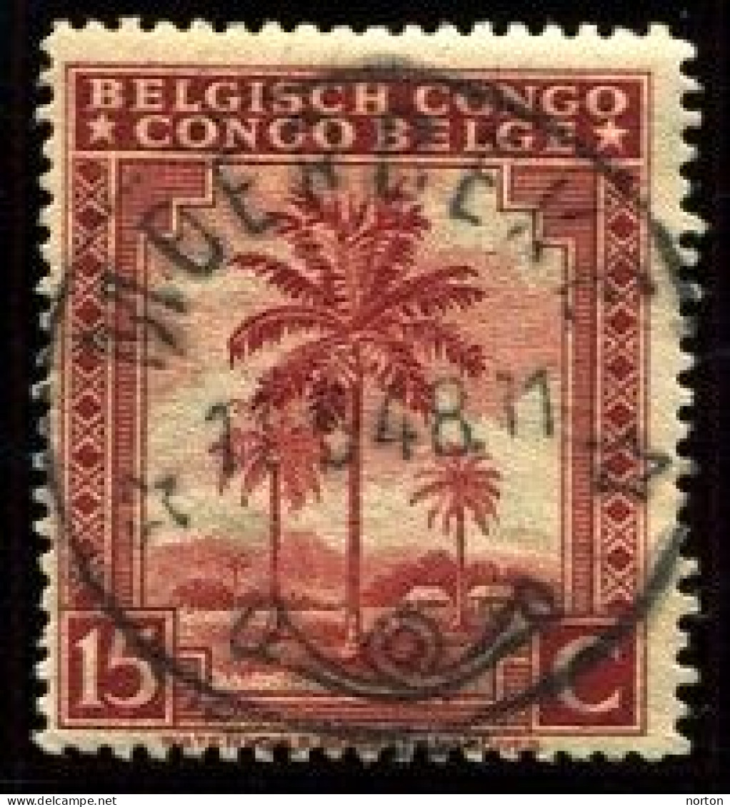 Congo Moerbeke Oblit. Keach 8A1 Sur C.O.B. 230 Le 11/06/1948 - Usados