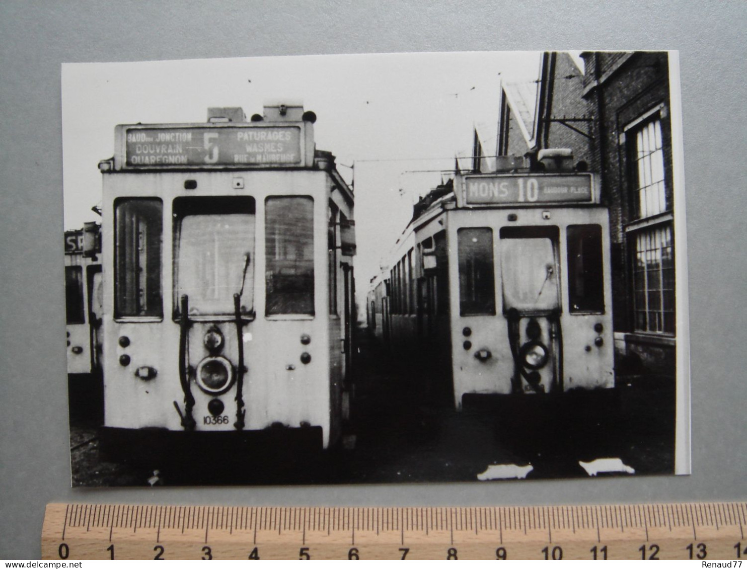 Photo - Quaregnon - Dépôt - Tram - Tramway - Ligne 5 - Ligne 10 - Quaregnon