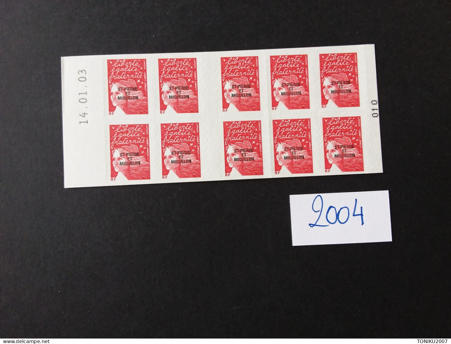 SAINT PIERRE ET MIQUELON 2004**  - MNH - Unused Stamps