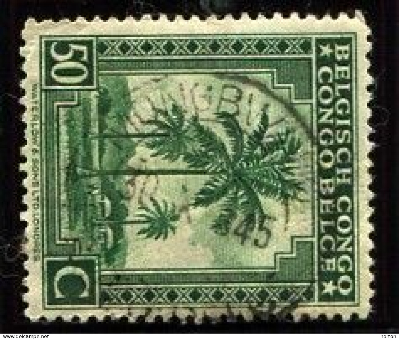 Congo Mongbwalu Oblit. Keach 6B1-Dm(B)y Sur C.O.B. 234 Le 30/10/1945 - Used Stamps