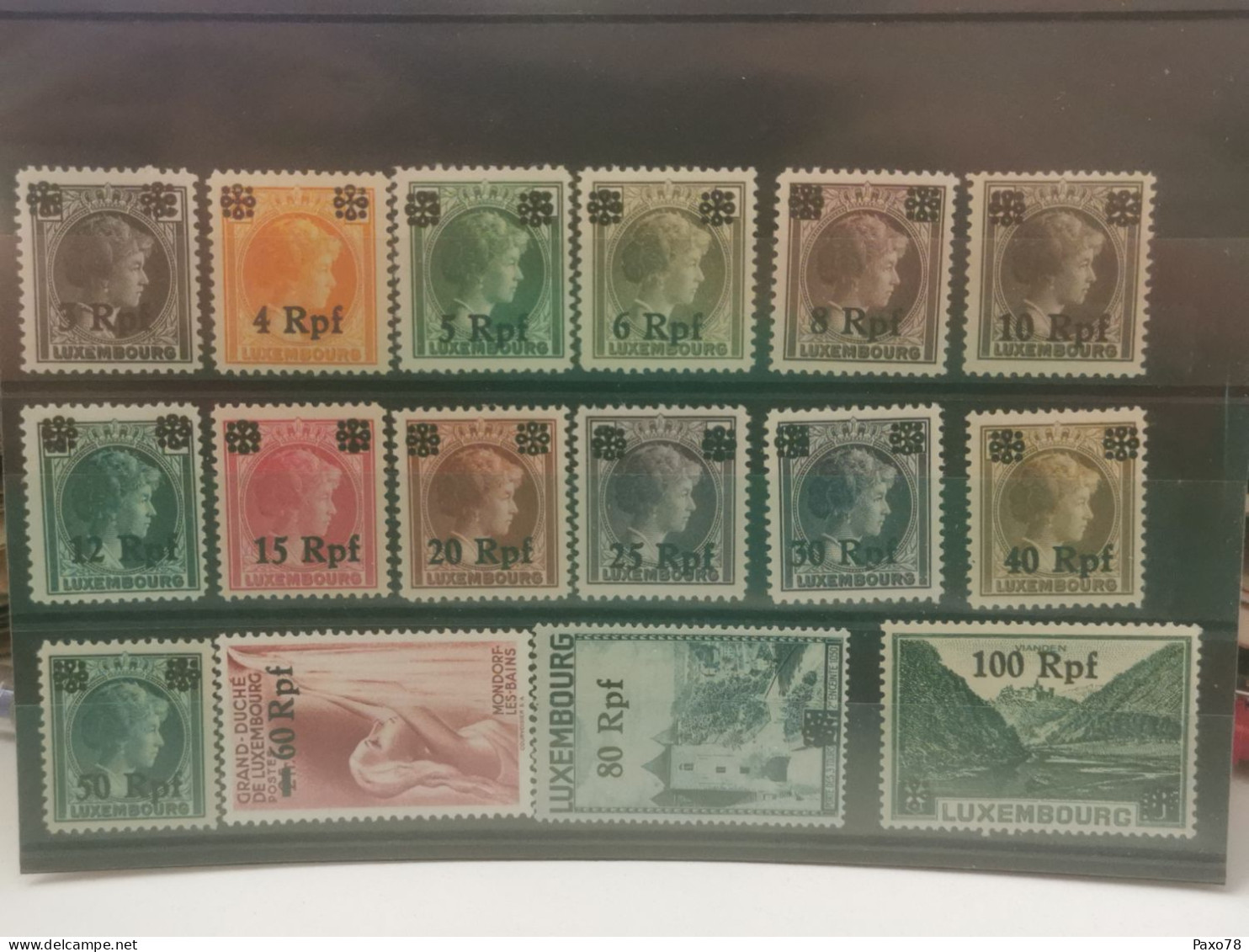 Lot Timbres Luxembourg - Other & Unclassified