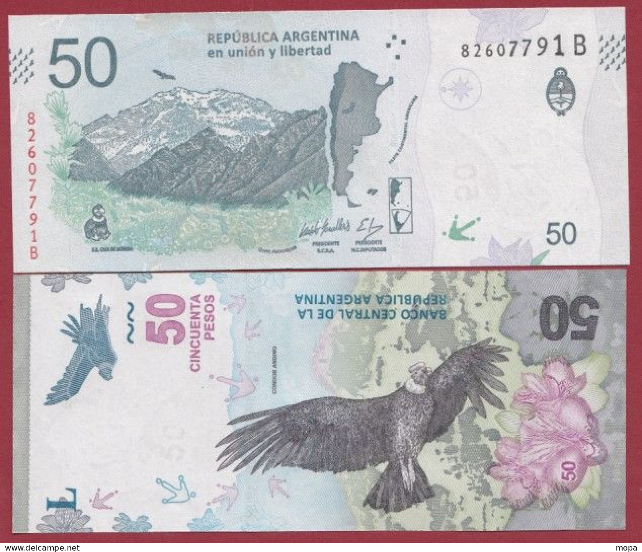 Argentine-- 50 Pesos --2020   ---UNC --(388) - Argentinië