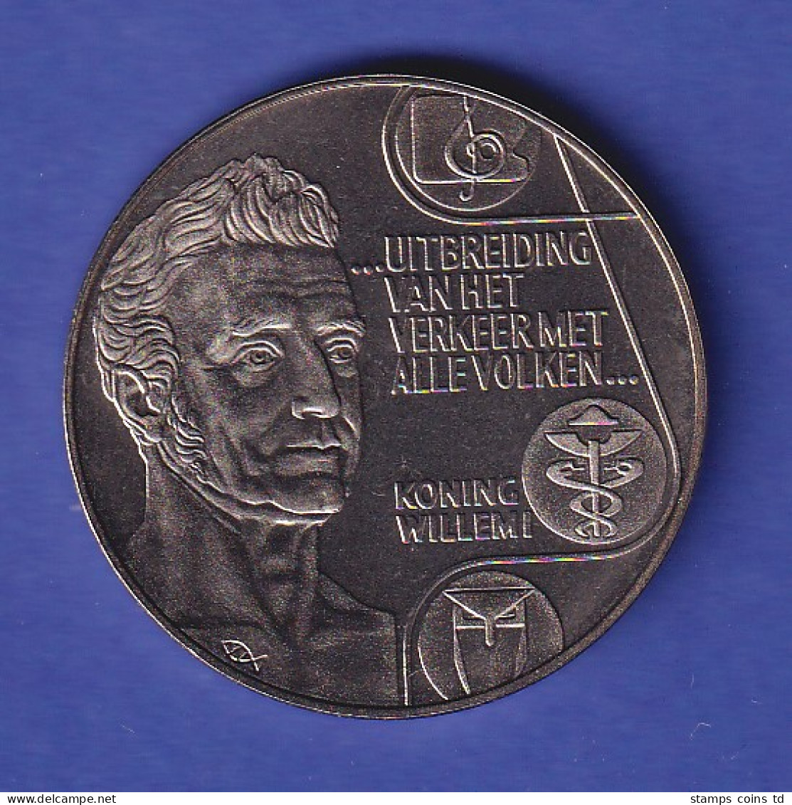 Niederlande 10 ECU König Willem I. 1992 - Autres & Non Classés
