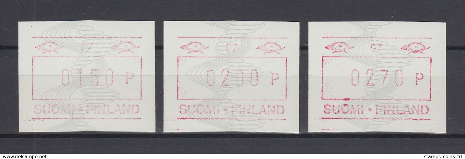 Finnland 1990 FRAMA-ATM Mi-Nr. 8.2 C # 07 Tastensatz 150-200-270 ** - Timbres De Distributeurs [ATM]